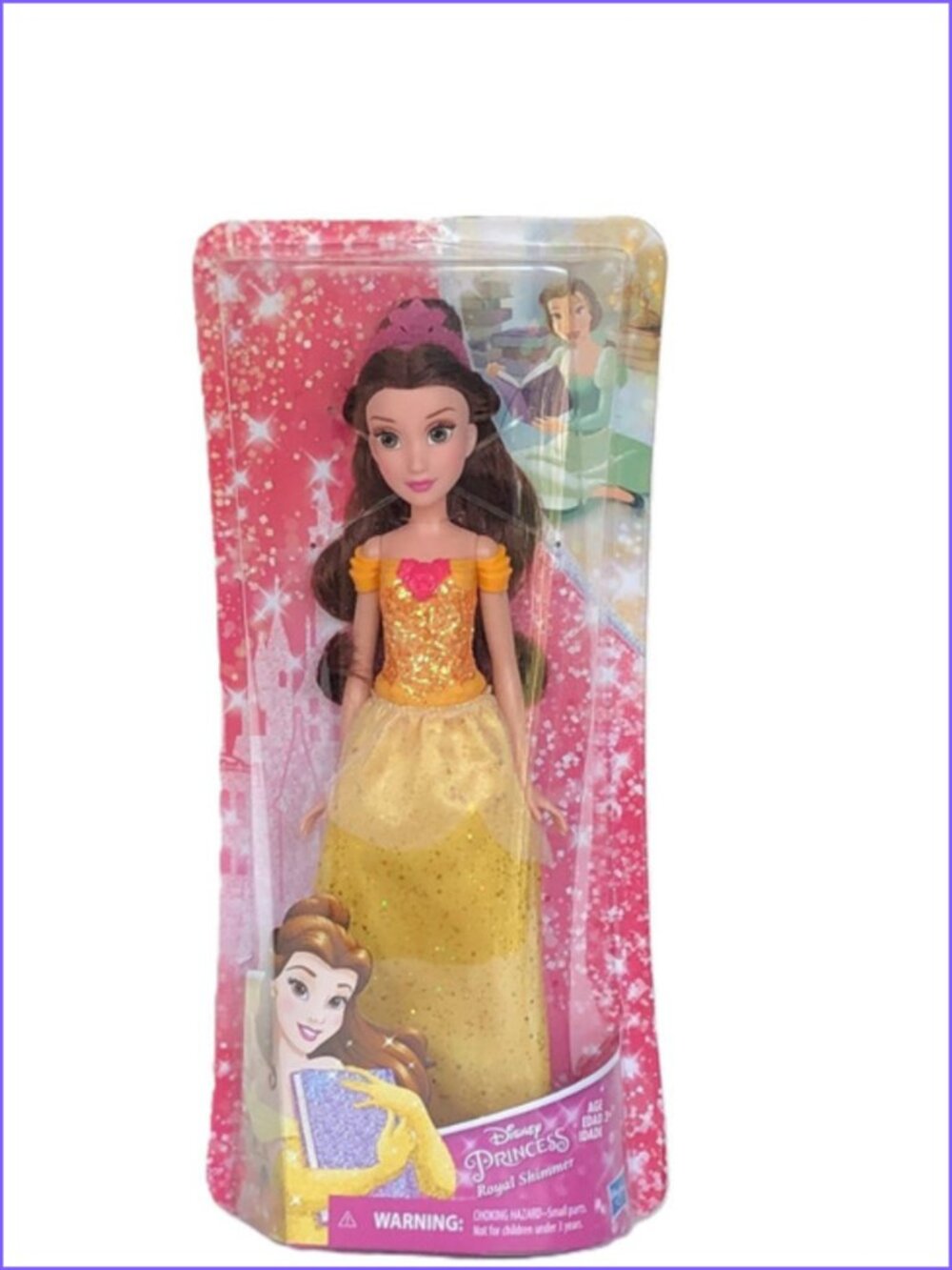 Hasbro Disney Princess Shimmer Doll -Belle Beauty and the Beast 11" New In Box